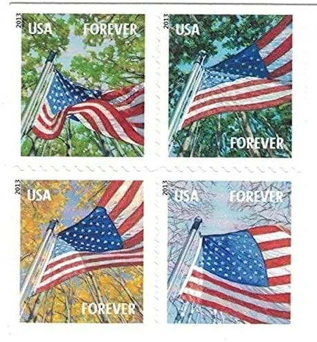 2013 USPS Forever Stamps A Flag for All Seasons