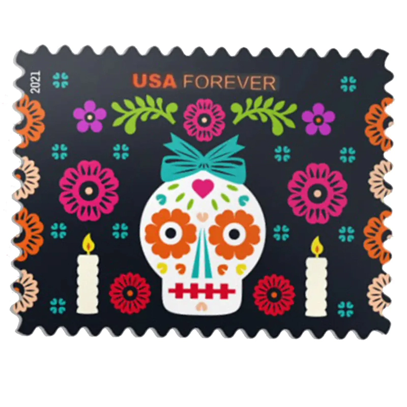 Day of the Dead Stamps - 2021