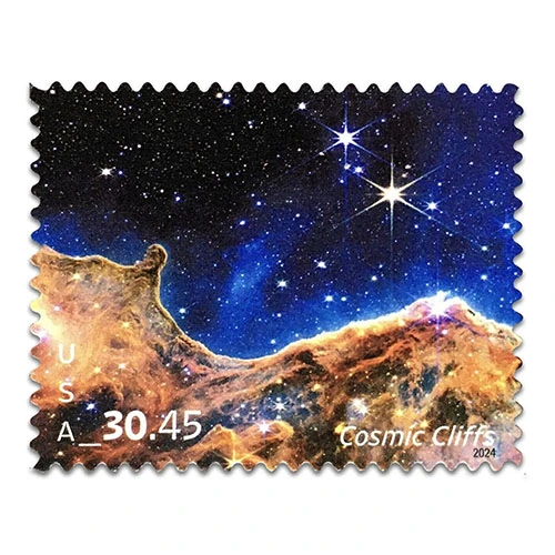 2024 USPS Cosmic Cliffs forever stamps