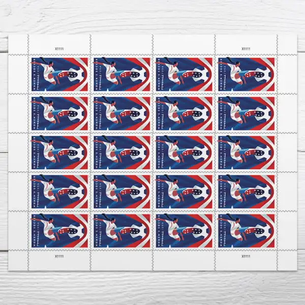 (2023) US Womens Soccer Forever Stamps