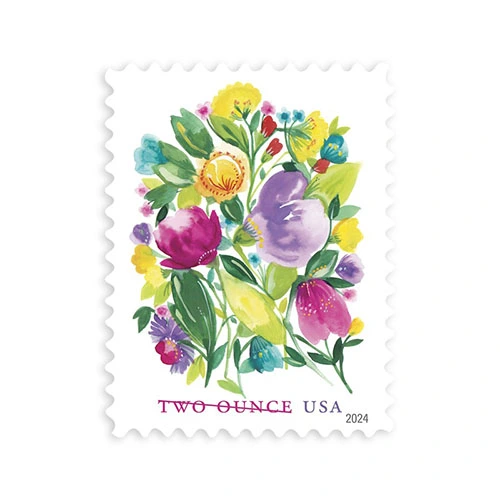 2024 USPS Wedding Blooms Forever Stamps